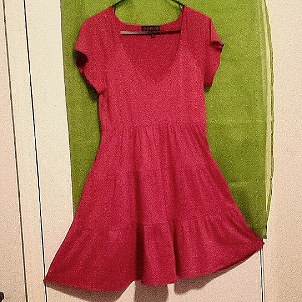 3/$10 Derek Heart Red Dress